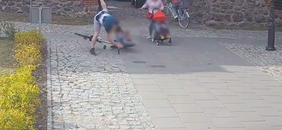 <strong>BEZPIECZNE ULICE. </strong>Piraci drogowi są też wśr&oacute;d rowerzyst&oacute;w. Jeden z nich potrącił dziecko <strong>[ZOBACZ NAGRANIE]</strong>