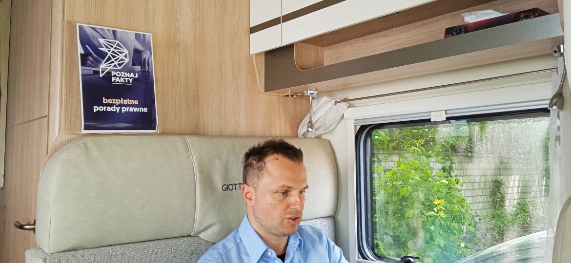 <strong>NASZA AKCJA.</strong> Masz problem prawny? Skorzystaj z mobilnego punktu porad <strong>[WIDEO]</strong>